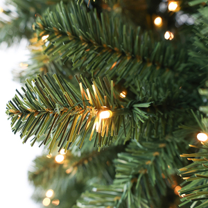 Support pliable à charnière de qualité supérieure Assemblage facile <span class=keywords><strong>Sapin</strong></span> de Noël artificiel de couleur verte - Product Image 4