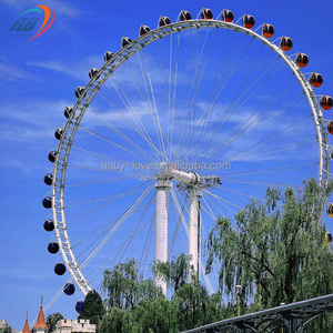 Grande roue géante d'amusement en plein air fabriquée en Chine, 30m, 42m, 52m, 65m, 72m, 100m - Product Image 5