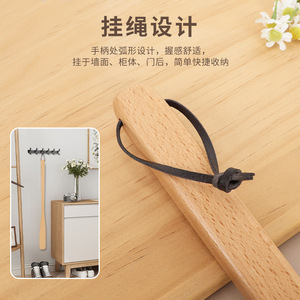 Yingte Calzador de Madera Maciza de Haya de 54 cm para Personas Mayores y Mujeres Embarazadas - Product Image 4