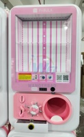WANGERBAO Özelleştirilebilir Mini Plastik Gacha Makinesi Kapsül Oyuncak Otomatı Poster veya Oyuncak Sergileme Gachapon Makinesi