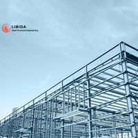 Atelier en structure métallique sur mesure, centre commercial, bâtiment en structure légère, entrepôt frigorifique préfabriqué en acier