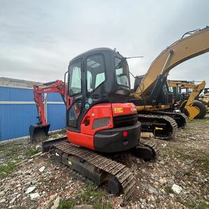 Mini excavadora para uso doméstico Kubota U35/U25/U15 Mini Excavadora hidráulica sobre orugas maquinaria de construcción de la mejor calidad - Product Image 4