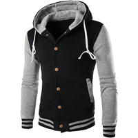 Usine Polyester Polaire Vintage Varsity Vêtements Jeunesse À Capuche Coupe-Vent Blanc Baseball Vestes