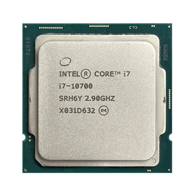 For Intel I7 10700 Processor Core I7-10700 2.9 GHz 8-Cores 16-Threads CPU L2=2M L3=16M 65W LGA 1200