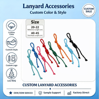 Porte-clés en corde tressée en polyester avec logo personnalisé, cordon torsadé en paracorde DIY, pendentif durable pour sac et porte-clés