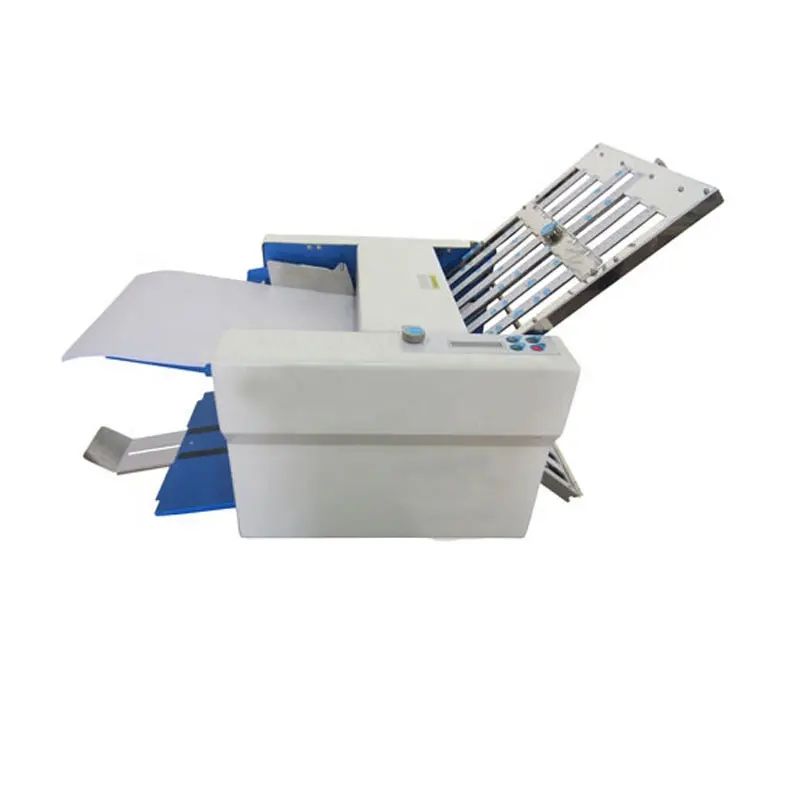 Q1258 Paper Leaflet Folding Machine/ Paper Cross Folder Equipment