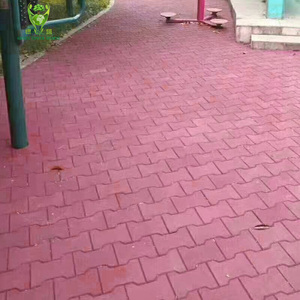 टिकाऊ रबर कुत्ते की हड्डी के आकार घोड़े की स्टाल चटाई बच्चों के खेल के मैदान के लिए रबर टाइल, जिम रबर फर्श चटाई - Product Image 6