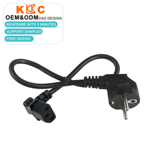Câble d'alimentation CEE 7/7 Euro vers connecteur femelle IEC C13 250V 10A VDE RoHS pour imprimante, moniteur et armoire de données - Product Image 1