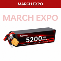 Batterie LiPo 35C 60C 22.2V 5200mAh 6S 3S11.1V 4S14.8V 3.7V du Fabricant d'Origine pour Robot/Drone Modèle/Jouets de Course