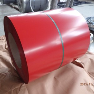 Bobina de Acero Prepintada <span class=keywords><strong>PPGI</strong></span> de Fábrica 20/5 18/7 0.15mm <span class=keywords><strong>0.23mm</strong></span> 0.38mm con Recubrimiento de Color 1219MM - Product Image 2