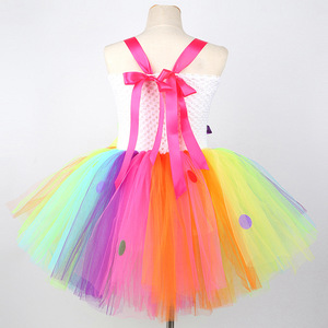 Nuevo Vestido Tutú de Lentejuelas Arcoíris para Niñas, Vestido de Princesa Colorido para Fiesta, Actuación, <span class=keywords><strong>Halloween</strong></span>, <span class=keywords><strong>Disfraz</strong></span> de Película y Televisión - Product Image 4