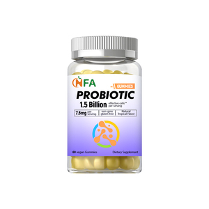 Bacillus coagulans อาหารเสริมสูตรมังสวิรัติสำหรับผู้หญิงเยลลี่ไบโอติกสำหรับผู้ใหญ่ - Product Image 1
