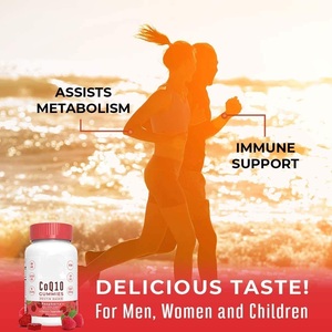 Label Kustom Natrium <span class=keywords><strong>CoQ10</strong></span> <span class=keywords><strong>Coenzyme</strong></span> <span class=keywords><strong>Q10</strong></span> Alami Vegan Gummies untuk Pria Wanita Anak-anak Sehat Jantung Membantu Metabolisme Kekebalan Tubuh - Product Image 4