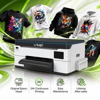 Impresora DTF Automática A3 F1080 de Alta Velocidad, Máquina de Impresión Textil Industrial para Tela de Algodón y Poliéster, Plotter Nuevo