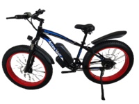 Vélo de montagne électrique Bonnell 775 Mx Ebike 48V, en alliage d'aluminium, batterie au lithium, 7 vitesses, pneus larges de 26 pouces, Ouxi Gt E-Bike