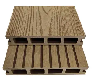 Outdoor Use Wood Plastic Composite Decking Wood Grain Price Wpc Flooring Plastic Wood Floor Deck Off-line Engineered Flooring