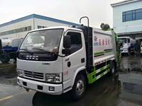 Camion Compacteur de Déchets 4x2 Direct Usine 6m³ – Camion de Collecte des Déchets Compacté pour l'Assainissement