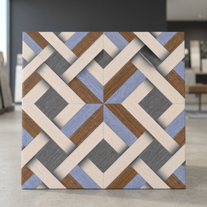 Carreaux de sol en céramique émaillée effet marbre 40x40cm, antidérapants, résistants aux acides, pour centres commerciaux et hôtels - Product Image 3