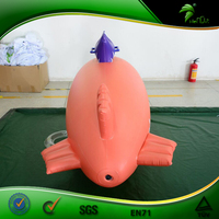 Ballon en forme de blister, expédition gonflable, pour piscine d'été, Mini avion gonflable avec poignée