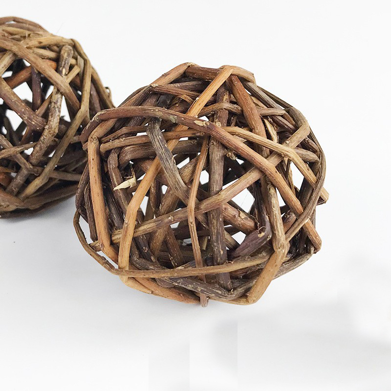 Willow twig ball with skin