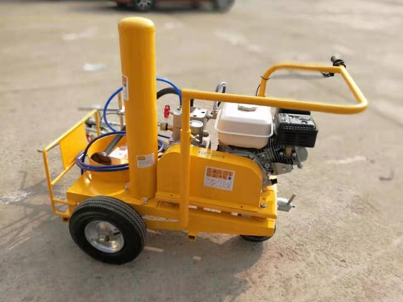 Cold spray marking machine road parking