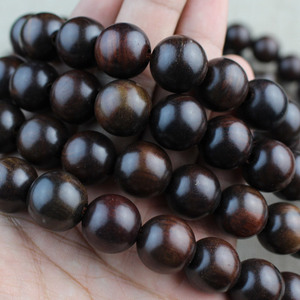 Lao Rosewood 15mm 108-<b>Bead</b> <b>Bracelet</b> Buddhist Rosary Unisex Jewelry For <b>Men</b> Women Couples Yoga Accessories - Product Image 4
