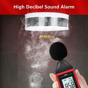 Lda hợp chất co + khói Detector độc hại Carbon monoixde gas rò rỉ báo động & Cháy Khói Detector Đối với trang chủ du lịch - Product Image 5