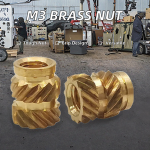 Tuerca de Calor M3xOD4.6xL5.7mm de Latón con Rosca Moleteada para Inserción en Impresión 3D, Carcasas de Plástico para Automoción para Impresoras 3D - Product Image 3