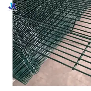 Anping Famous Factory Wholesale 358 Anti-climbing Safety Fence Panel Wire Mesh Welded Wire Mesh Safety Airport Fence