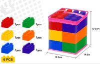 Modernos Sets de Bloques de Construcción Grandes para Jardín de Infancia, Parque de Atracciones, Juguete de Construcción Creativo Gigante