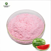 Poudre d'extrait de pastèque séchée biologique naturelle pour les formulations de compléments alimentaires et les mélanges de boissons fonctionnelles