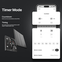 Interrupteur intelligent en verre Mose WiFi/Zigbee Smart Life, norme européenne, 1/2/3/4 voies, avec contrôle tactile, programmation et commande vocale