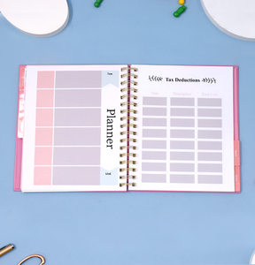 Caja de regalo con logotipo de impresión personalizada, cuaderno con espiral, diario, planificador, <span class=keywords><strong>Agenda</strong></span>, A5, <span class=keywords><strong>2023</strong></span> - Product Image 2