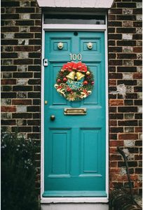 Decoración Navideña STELLAR, Guirnalda Redonda Moderna de Plástico para Puerta o Ventana, 30cm, 40cm, 50cm - Product Image 6