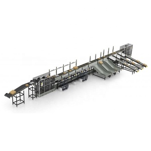 Phân loại hệ thống 3D outfeeds DWS quét trọng lượng kho và lưu trữ tích hợp tự động hóa vành đai băng tải 3pl kho - Product Image 1