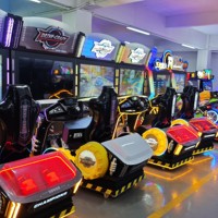 Machine d'Arcade de Course Prix Usine, Machine d'Arcade de Voiture de Course pour Enfants à Monnayeur, Simulateur de Course HD, Machine de Jeu d'Arcade de Voiture