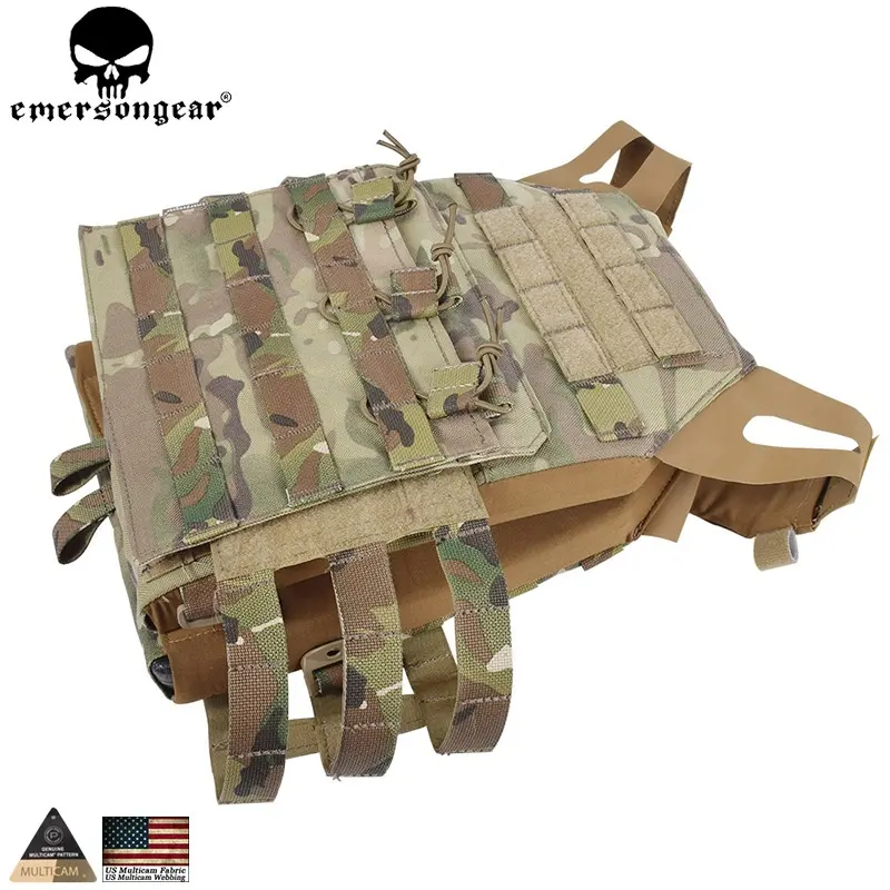 Emersongear-chaleco táctico de nailon para caza, 500D, Cordura, JPC, portador de placa de equipo de combate, Multicam, táctico