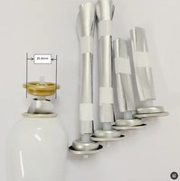 Machine de remplissage d'aérosols semi-automatique pneumatique pour bouteilles en plastique et en métal pour aliments et boissons, nouveau modèle 2021