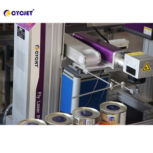 เครื่องเลเซอร์<span class=keywords><strong>ม</strong></span>าร์กกิ้งแบบลอยตัว CYCJET สำหรับถังน<span class=keywords><strong>ม</strong></span>ผง กระป๋องโลหะ/อะลู<span class=keywords><strong>ม</strong></span>ิเนียม พร้อ<span class=keywords><strong>ม</strong></span>การมาร์กกิ้งด้วยรหัส QR - Product Image 2