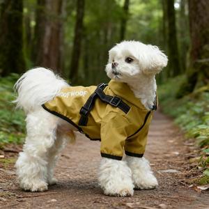 Commercio all'ingrosso Impermeabile Esterna Del Cappotto Del Cane per il Grande Cane <span class=keywords><strong>Bulldog</strong></span> <span class=keywords><strong>Francese</strong></span> 4 gambe cane del cappotto di pioggia - Product Image 1