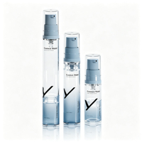 Flacons Pompe Airless de Luxe 5ml 10ml 15ml de Source Directe Usine, Personnalisables avec Sérigraphie, Emballage Cosmétique pour Lotion et Crème