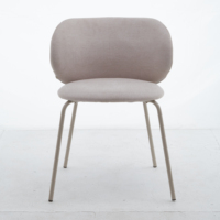 Chaises de salle à manger modernes et minimalistes, nouveau style, design doux et confortable, chaises en tissu pour la salle à manger à domicile