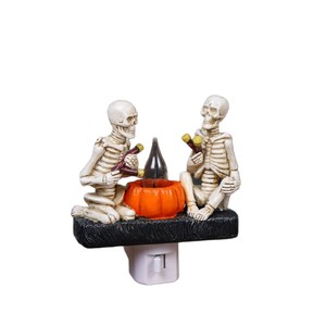 Lámpara de llama de estilo americano Witt, artesanía de resina, Festival de fantasmas, artículos decorativos, iluminación de luz de ambiente de Halloween - Product Image 5