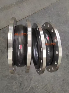 EPDM cao su mở rộng Doanh cấp thực phẩm cao su với SS304 mặt bích hypalon cao su dưới đây với mặt bích thép carbon chiều dài tùy chỉnh - Product Image 6