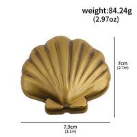 Nouvelle Collection – Clips de Livre Métalliques 3D Coquillage, Couleurs Assorties, Personnalisables pour la Revente – Vente Chaude en Gros
