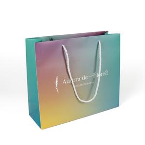 Bolsas de Papel Kraft Ecológicas Crown Win con Purpurina VIP y Logotipo Personalizado para Cosméticos, Ropa y Embalaje de Regalos - Product Image 2