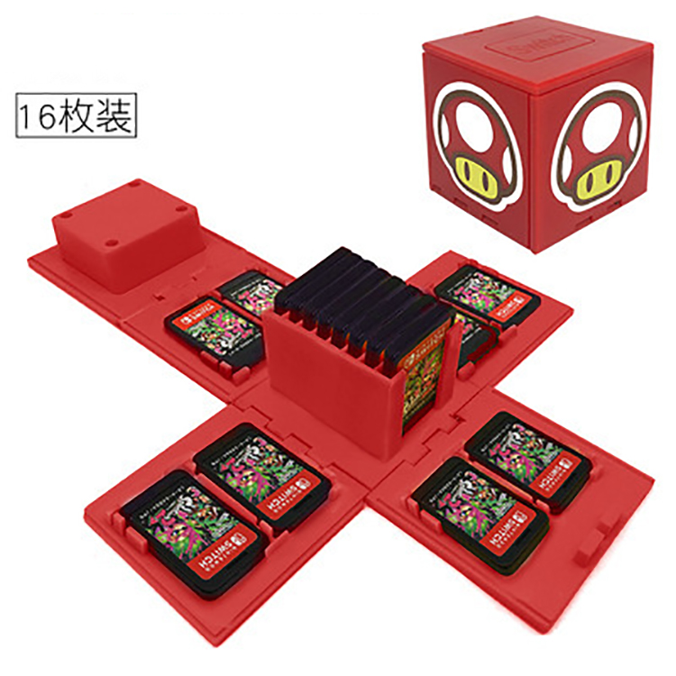 16 in 1ゲームカードボックス、ゲームメモリSD＆NSカードホルダー