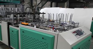 High Speed <strong>Disposable</strong> Paper Plate Folding <strong>Machine</strong> with PLC Bearing Motor &amp; Engine-80-140pcs/min 380V - Product Image 5