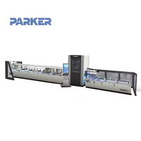 Machine de découpe CNC PARKER pour la fabrication de fenêtres en aluminium, PVC et UPVC, moteur haute précision 380V, garantie 1 an
