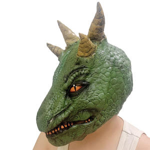 คอสเพลย์หน้ากากฮาโลวีน,ยางน้ำยางหน้ากากคอสเพลย์,คอสเพลย์หน้ากากหน้ากากคอสเพลย์สัตว์กวางหน้ากากคอสเพลย์ทอง - Product Image 2